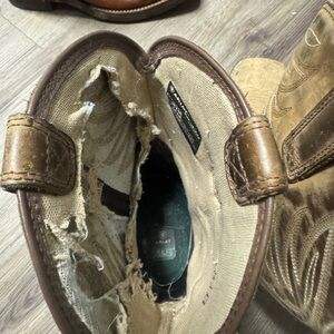 Ariat Tan Leather Western Boots